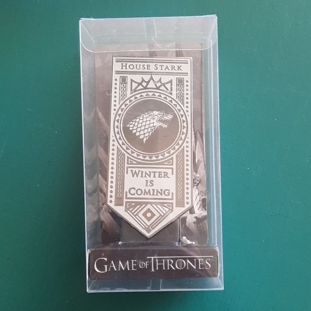 Game of Thrones House Stark Banner Pin